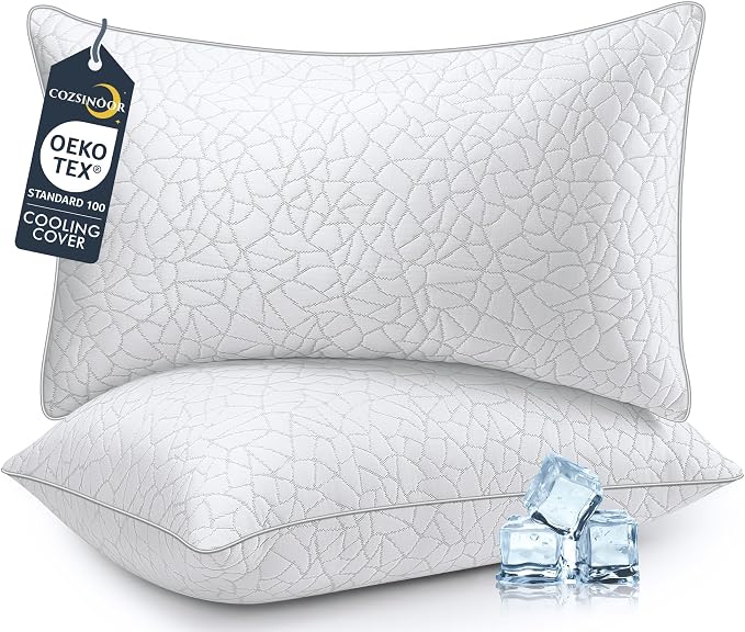 COZSINOOR Bed Pillows Queen Size by COZSINOORBEDDING