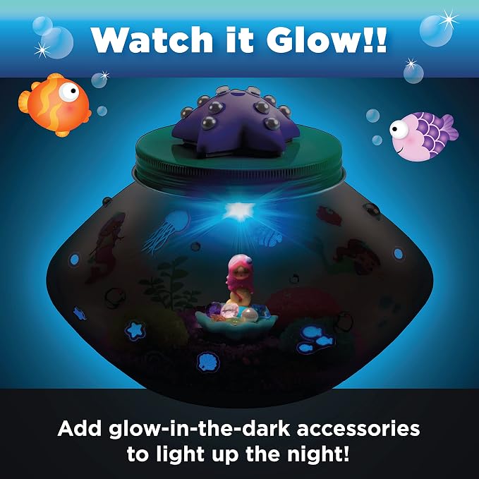 Creativity for Kids Crystal Mermaid Terrarium Kit - Image 6