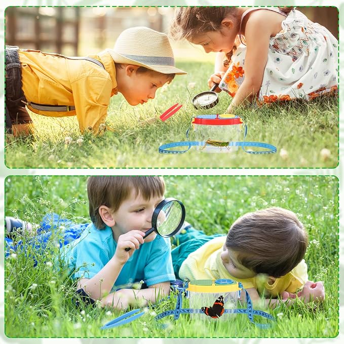 Halloscume 18 Pcs Bug Catchers for Kids Collection Viewer for Kids Critter - Image 6