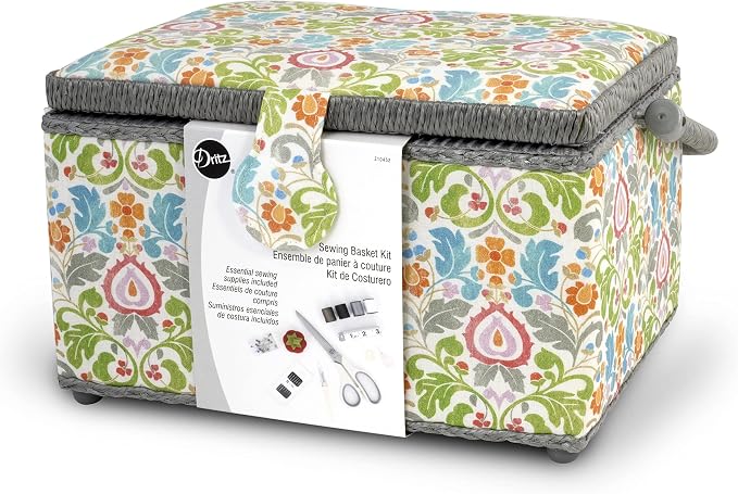 Dritz Medium Sewing Basket Kit Filled - Image 2
