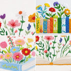 Louise Maelys 3 Pcs Floral Book Embroidery Kit - Image 5