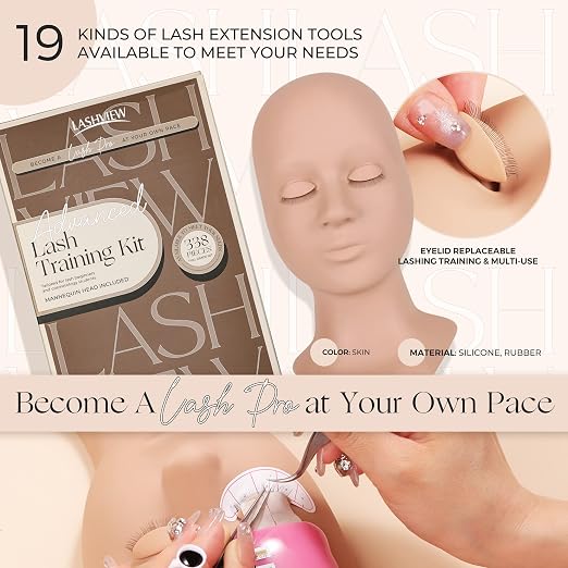 LASHVIEW Lash Kit for Beginners 338pcs Lash Extension Kit Professional - Image 3