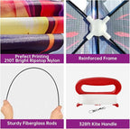 Butterfly Kites for Kids and Adults, 300ft String Handle Included - Image 6
