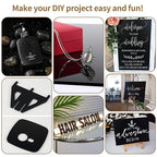 16 x 20 Black Acrylic Sheet 1/4 inch Thick 6mm 1 Pieces Black Plexiglass Sheet - Image 7