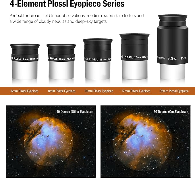 Astromania 14 Piece Telescope Accessory Kit 1.25 Inch Telescope Eyepiece and - Image 2