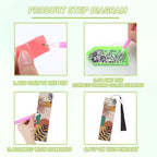 Boho Diamond Painting Bookmark Kit: 6PCS Aesthetic Diamond Art Bookmarks - Image 5