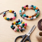 Pndeyo 60pcs Ellipse Acrylic Beads - Image 6