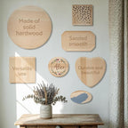 Unfinished Wooden Circles 12 inch - Image 6