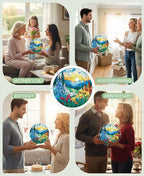 Acrylic Puzzle Suncatcher, Sunrise Sea Flowers Sun Catcher - Image 4