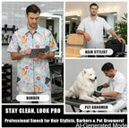 Professional Grooming Smock Unisex, Water Resistant Anti-Static | Hairdresser - Image 4