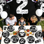 168Pcs Bad Two The Bone Birthday Party Supplies Serves 24 | Rock And Roll - Image 7