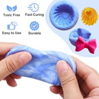 Silicone Putty, 7/8 LB Flexible Silicone Mold Making Kit -1:1 Mixing Ratio | - Image 3