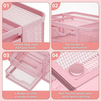 Marbrasse Mesh Desk Organizer, Pen Organizer - Image 5