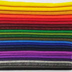 24 Rolls 8"x18" 1.4mm Thick Soft Felt Fabric Sheet 24 Assorted Deep Solid - Image 2