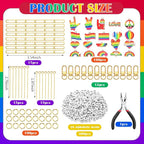 CraftyDream 558 Pcs Pride Charms - Image 2