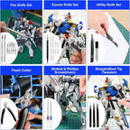 242 Pcs Gundam Tool Kit, Professional Model Tool Kit - Image 4