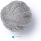 Kondoos Natural Wool roving, 2 OZ. Best Wool - Image 4