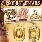 MTLEE 100 Pieces Western Cowboy Charms - Image 2