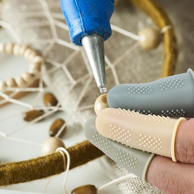 Mr. Pen- Hot Glue Gun Finger Protectors, Rubber Fingers Tips, Rubber Finger - Image 9