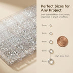 36000Pcs Transparent Rhinestones - Image 3