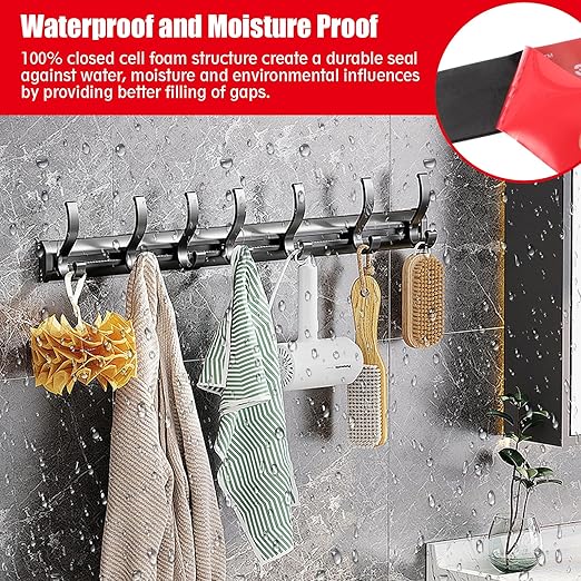 Double Sided Tape Heavy Duty, Waterproof Mounting Foam Tape, 16.5ft Length - Image 2
