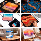 Emineyo Colored Sand, Craft Sand, Premium Fine Grained Color Sand - Image 7
