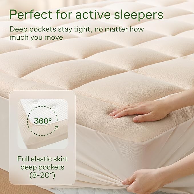 Niagara Ultra Soft Twin XL Size Mattress Topper - Image 5