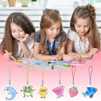 ASTARON Printable Shrinking Plastic Sheets Kit, Hole Punch and 40 Lanyards - Image 7