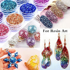 24 Box Crushed Glass Craft Glitter Fine - Image 4
