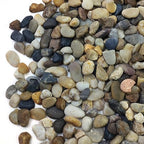 10LB Decorative River Rocks Gravel -2/5/'' Mixed Color Gravel by SHIZWU