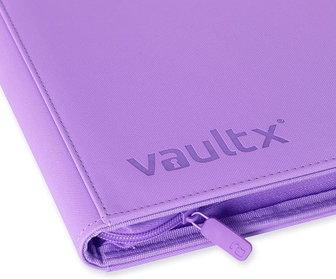 Vault X 12 Pocket Zip Binder, 480 Cards, Exo-Tec Material, 20 Side-Loading Pages - Image 7