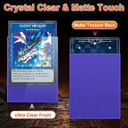 600PCS Card Sleeves for Collectable Gaming Cards, Matte Card Protectors Sleeves - Image 5