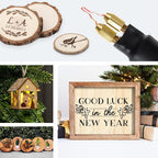 60W Professional Wood Burning Kit Pro Wood Burner Pyrography Tool - Image 3