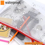 YOPCDJ 20PCS Mesh Zipper Pouch Bags, A4 13x9 Inches Waterproof Mesh Bags - Image 4