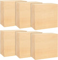 6PCS 4x4x2 inch Basswood Carving Blocks, Unfinished Wood Blocks by HOME