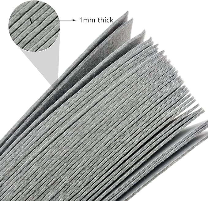 Jtnohx Self Adhesive Felt Sheets, Sticky Fabric Square - Image 7