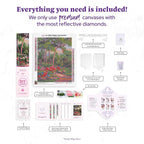 DIAMOND ART CLUB Bibler Garden Path Diamond Painting Kit, Fun DIY Crafts - Image 3