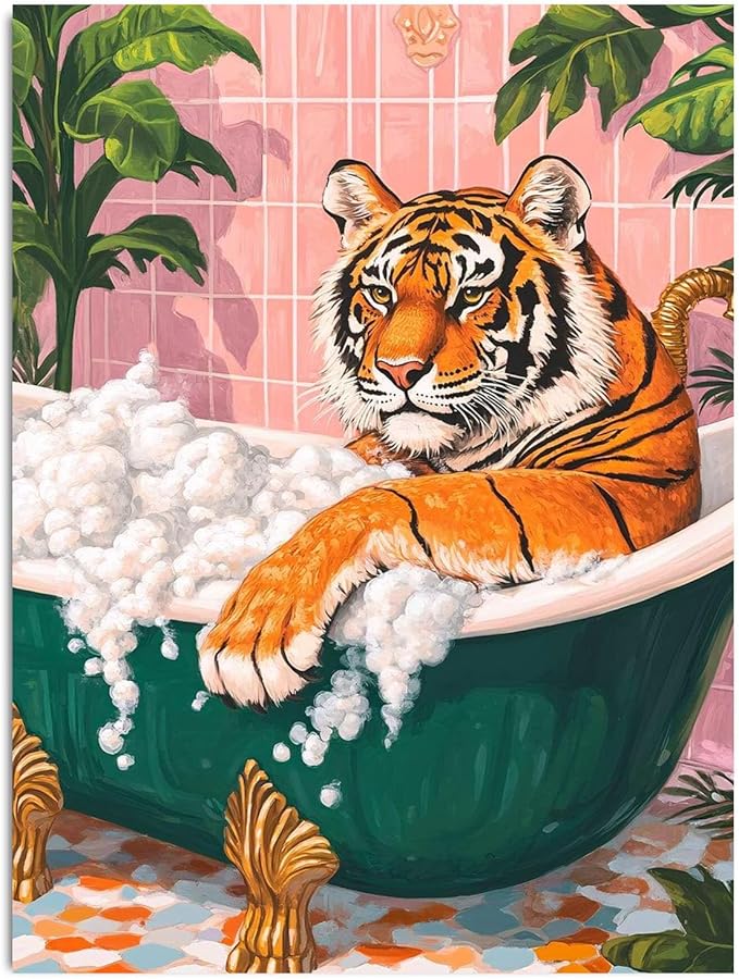 HITO Tiger Diamond Painting Kits by HITO