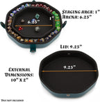 CASEMATIX Dice Tray and Dice Storage Case - Image 9