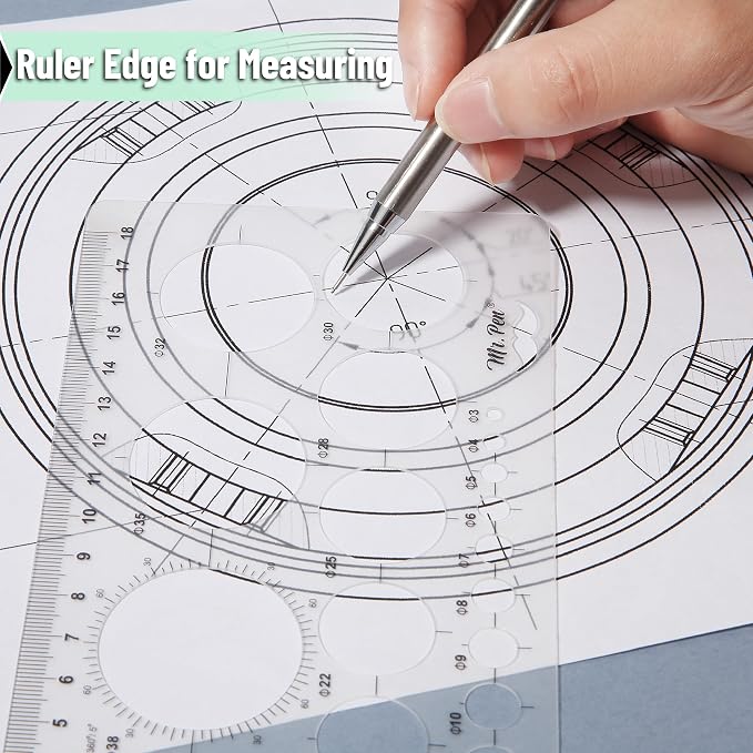 Mr. Pen- Circle Template, Circle Stencil | Circle Template - Image 5