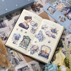 Vintage Ephemera Sticker 24 Sheets precut 300 washi Stickers Paper Journal - Image 5