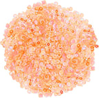 Mandala Crafts 6mm Cup Round Peach Sequins - Image 2