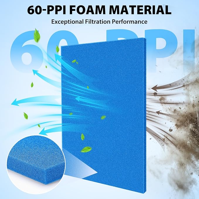 Washable Air Foam Filter Sheet, Reusable Filter Sponge - Image 3