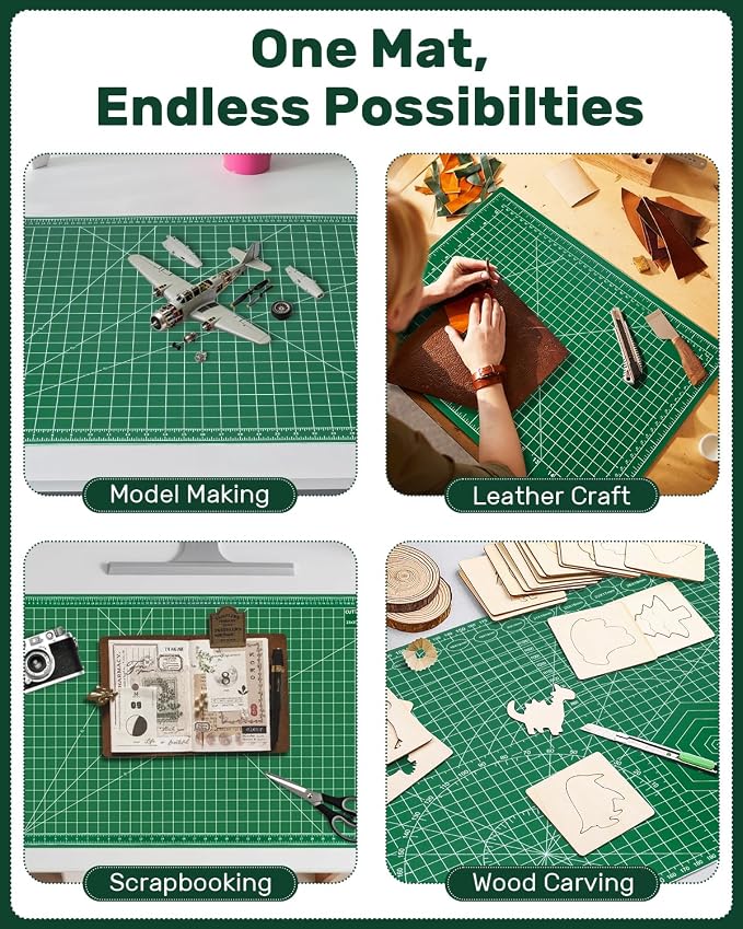 Self Healing Cutting Mat, Double-Sided Rotary Cutting Mat - Image 5