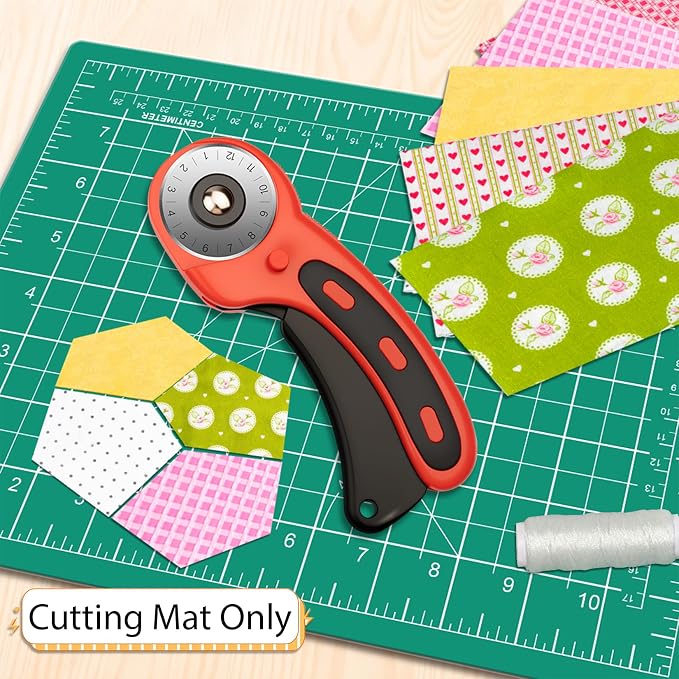 DIYSELF Cutting Mat 8in×6in, Self Healing Cutting Mat, A5 Rotary Cutting Mats - Image 4