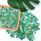 LITMIND Assorted Green Irregular Crystal Mosaic Tiles, 9oz Value Pack - Image 3