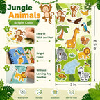 36 Sheets Stickers for Kids - Image 3