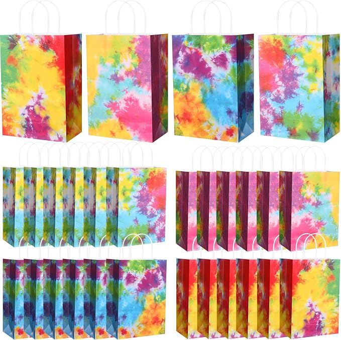 Gaillty 24 Pcs Tie Dye Party Favor Bags Camouflage Goodie Gift Bags by Unknown