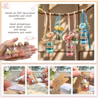 OurWarm 48PCS 25ml Clear Glass Bottles - Image 3