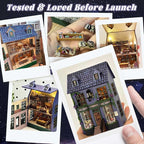 Flever Dollhouse Miniature DIY House Kit Creative Room - Image 6